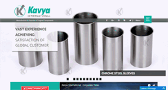Desktop Screenshot of kavyainternational.com